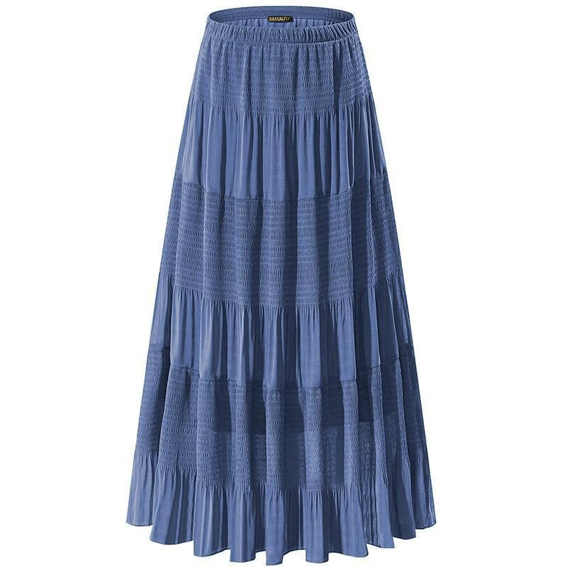 FREE SHIPPINGđWomenâs Chiffon Pleated A-Line Skirt