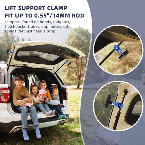đAdjustable Car Hood Lift Prop Clamp