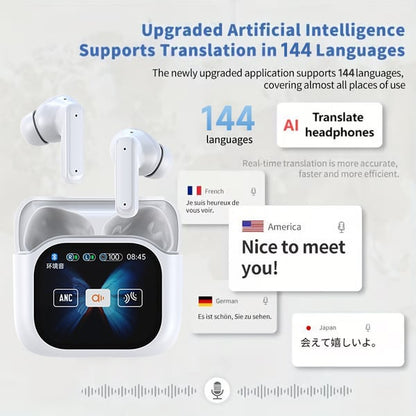 🎁ONLY $19.99🔥Wireless Bluetooth Translation Earphone With LED display screen(Fit iOS & Android)