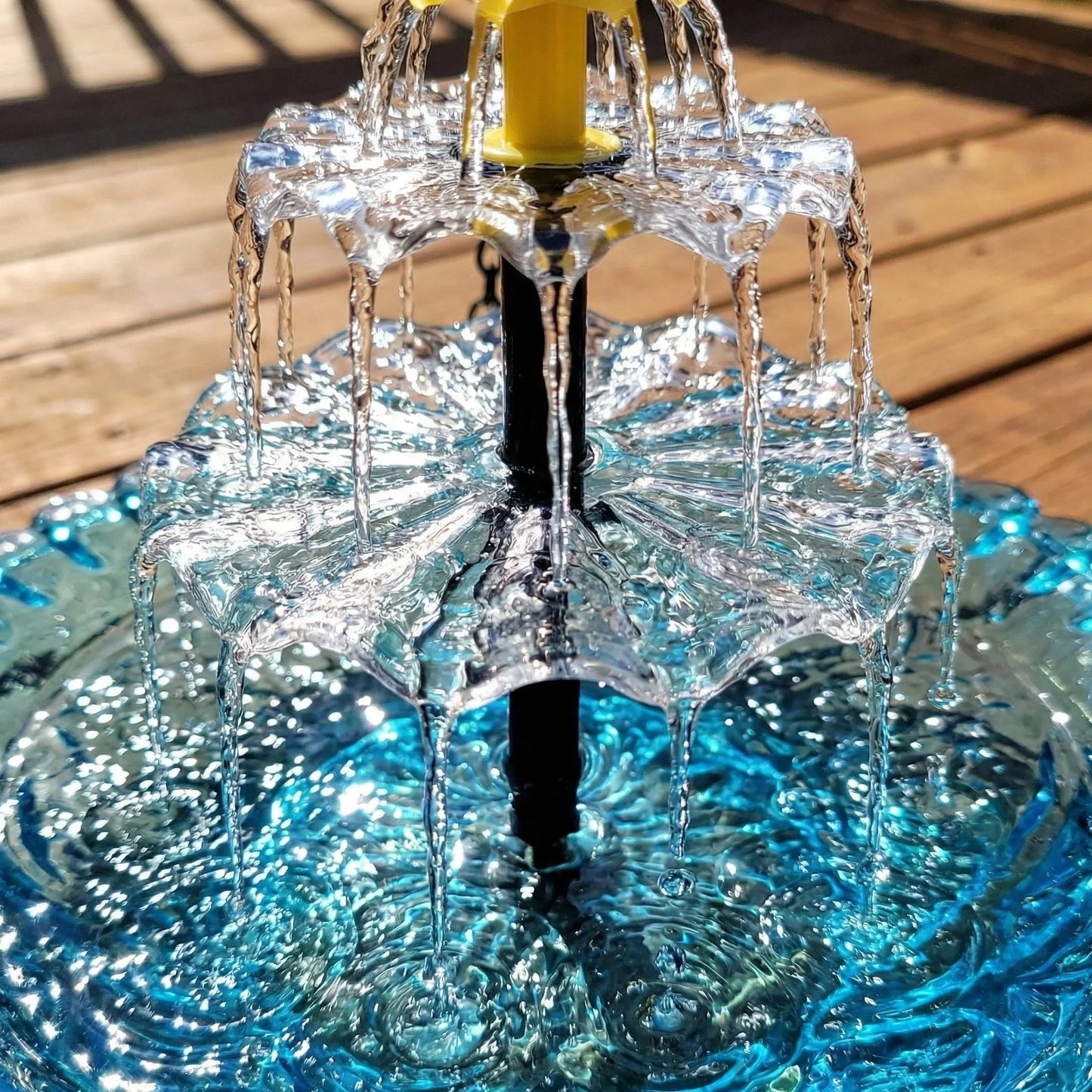 🔥✨2026 Spring Hot Sale 49% OFF--Solar Cascade Hanging Bird Bath Fountain
