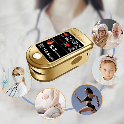 🩸Health America Subsidized Product |Mresio® Professional 12in1 Glucose & Vital Signs Monitor-Painless, Fast, Precise& FDA-Backed(Made in California, USA)