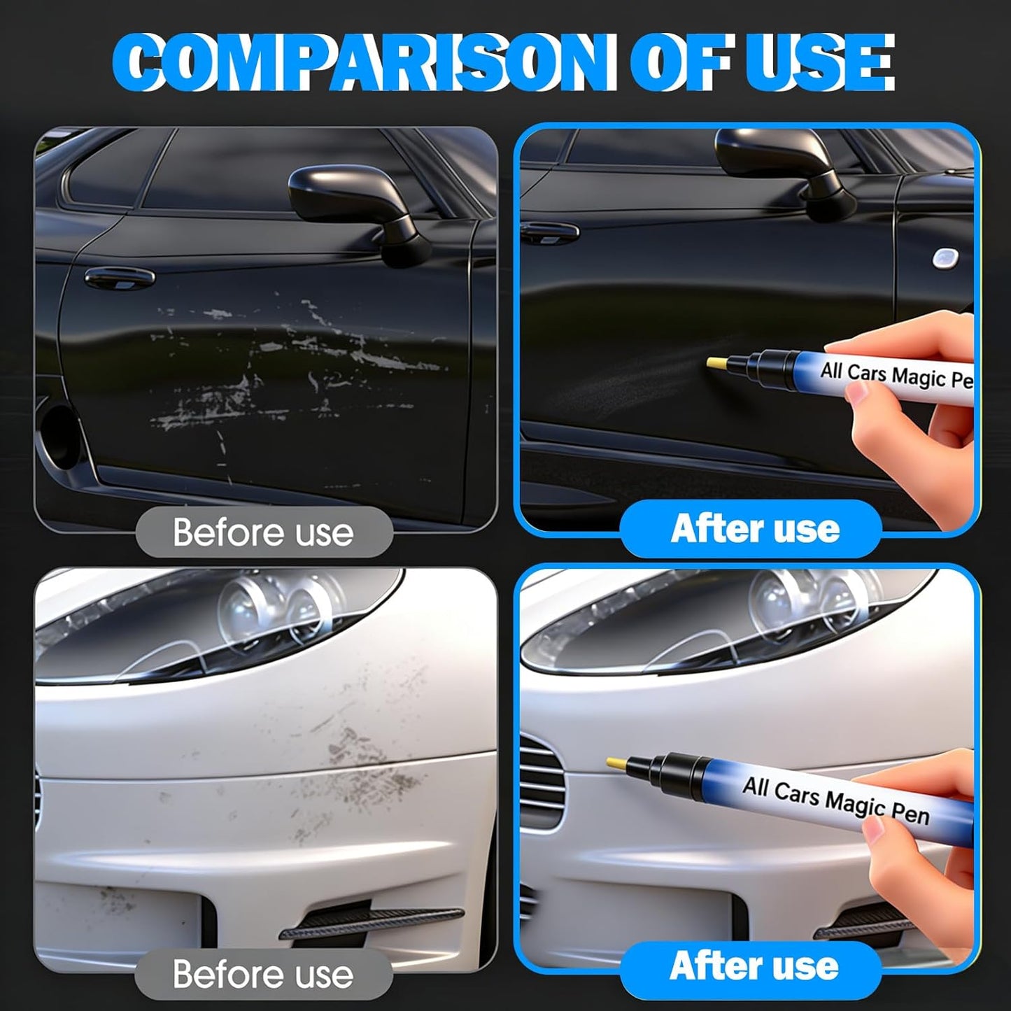 🚗✨Magic Car Scratch Removal Pen | Easy DIY Auto Paint Touch-Up🛠️🍂
