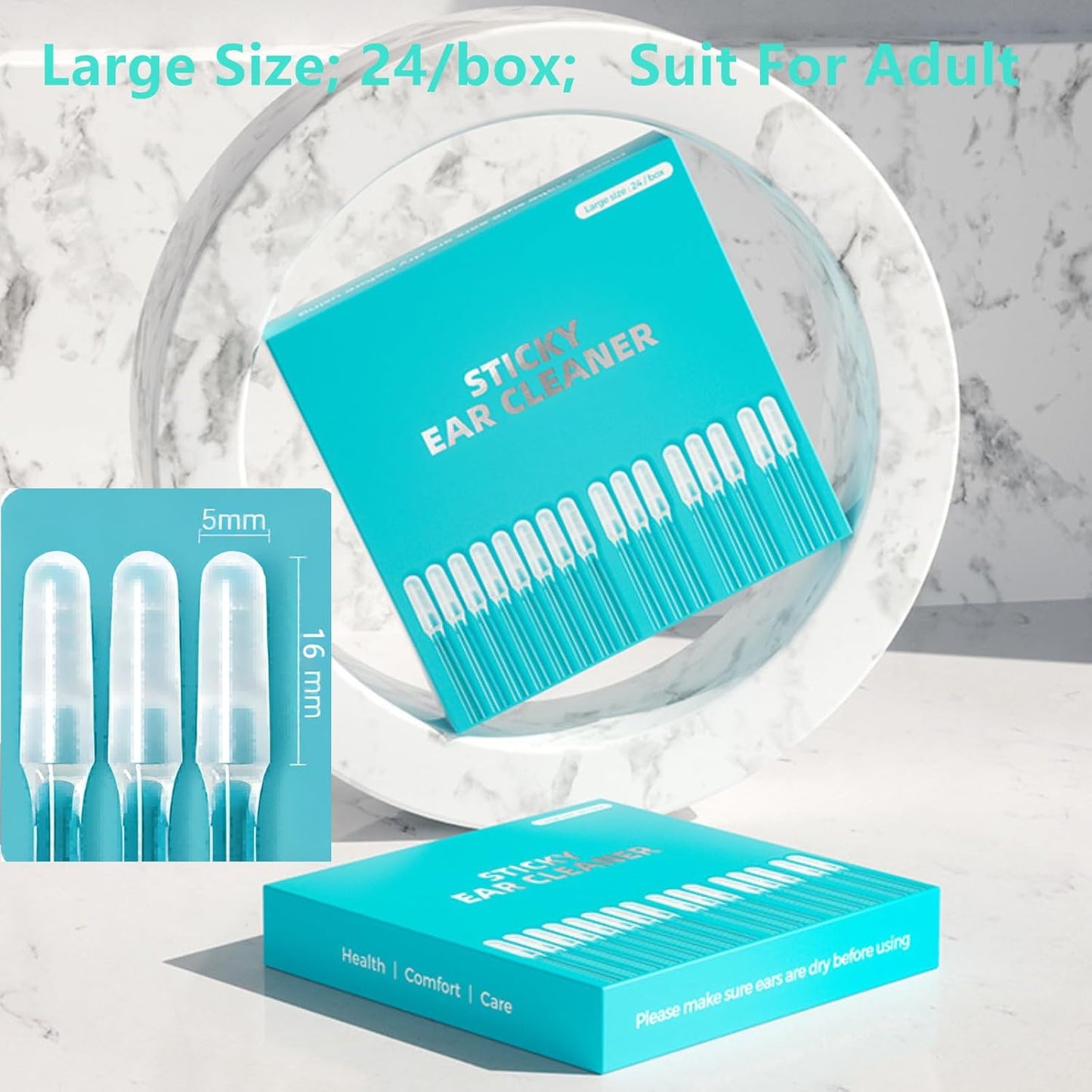 💥2026 New Upgrade💥Ear Cleaning Tool Stick Earwax Remover Sticks Ear Pick