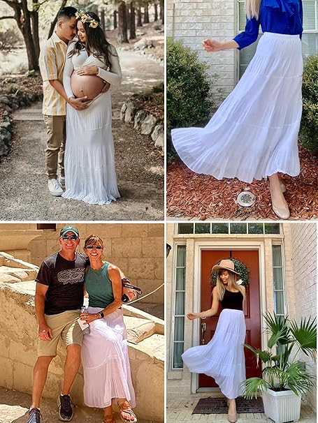 FREE SHIPPING💐Women’s Chiffon Pleated A-Line Skirt