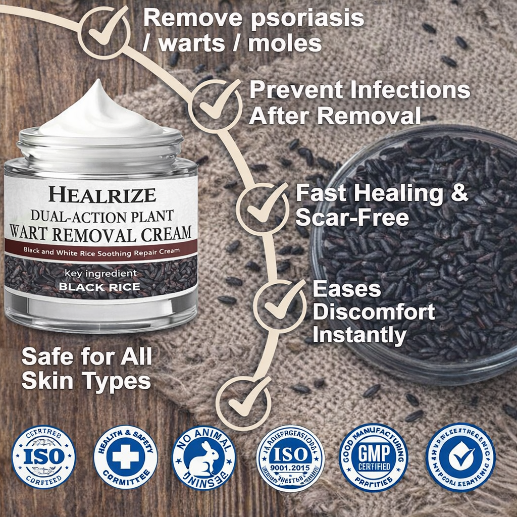 🔥First 100 :2nd ltem 60% Off🔥HEALRIZE® Black Rice Soothing Repair Cream