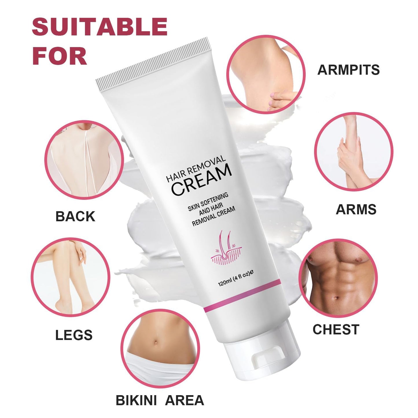 Mresio™  Pain-Free Hair Removal Cream|Hair-Free Skin in Just 10 Minutes — No Razor Needed