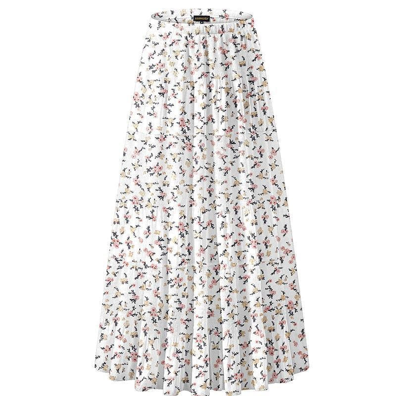 FREE SHIPPING💐Women’s Chiffon Pleated A-Line Skirt