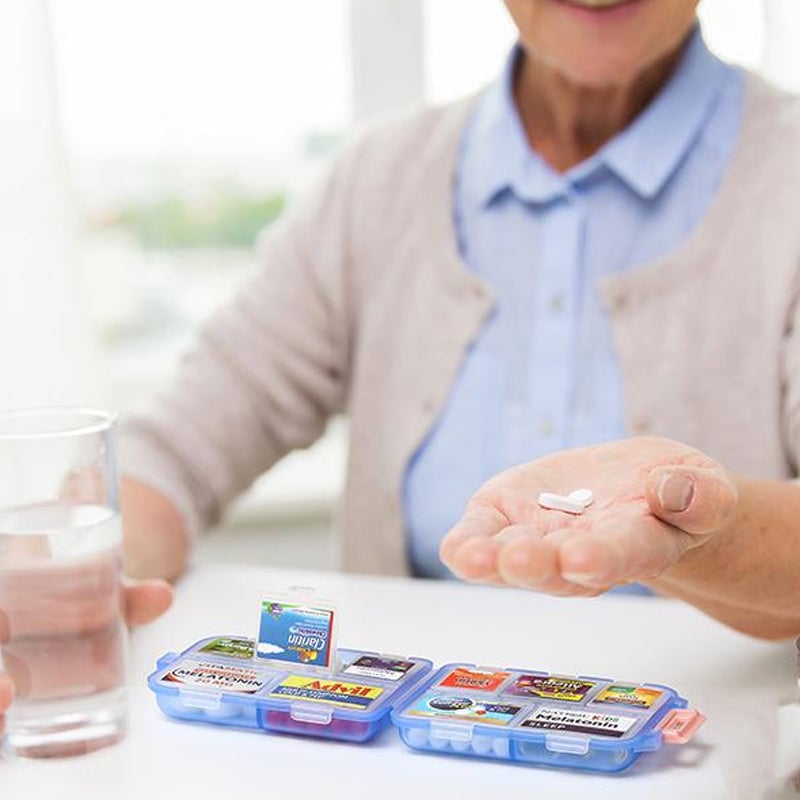 🌸Mother's Day Sale 50% OFF🔥Travel Pill Organizer Box (161 Labels for Customization)