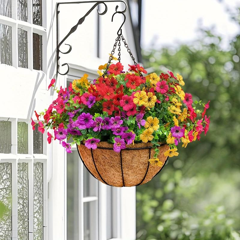 FREE SHIPPING!🔥Simulated Hanging Flower Basket 🌸No Watering💧No Wilting. Just Perfect Blooms.