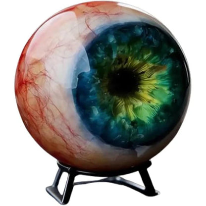 ⚡️Luxury Hyper-Realistic Monster Eye Decor - Handmade Gothic Stained Glass Jewelry👁️